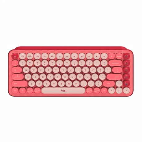 TECLADO LOGITECH POP KEYS NAL+BT Teclado Mecánico Inalámbrico LOGITECH Pop Keys BT - Coral Rose