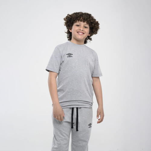 Remera Manga Corta Basik Umbro Junior 5m2