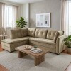 Sillon 3 cuerpos con Chaise - Coimbra Derecho Verde