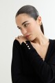 Cardigan básico NEGRO