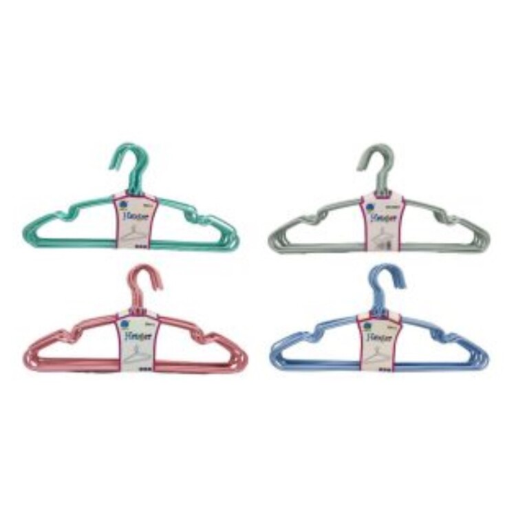 PERCHA X10 METAL 41X21CM Sin color