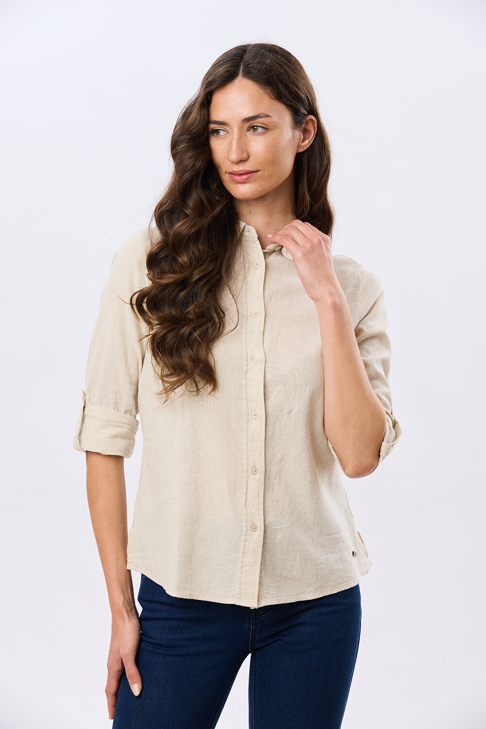 CAMISA LISA DE LINO Arena