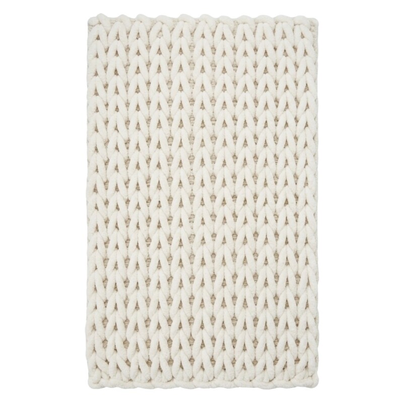 ALFOMBRA BLANCA P/BAÑO 50X80CM Unica