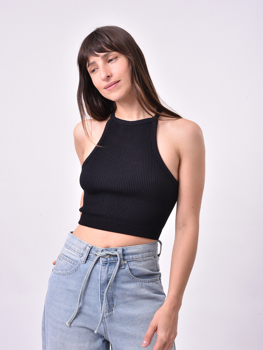 TOP NIUT - NEGRO 