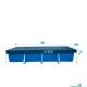 INTEX COBERTOR LONA PISCINA ESTRUCTURAL 460X226 Intex Cobertor Lona Piscina Estructural 460x226