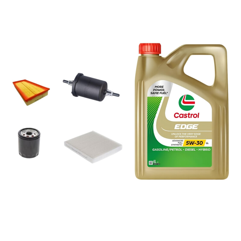 KIT DE FILTROS Y ACEITE 5W30 CASTROL Kit De Filtros Y Aceite 5w30 Castrol