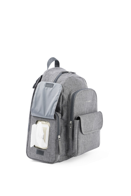 Mochila maternal Luna, gris Sin color