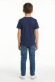 Remera cuello redondo ICONIC 150 AZUL MARINO