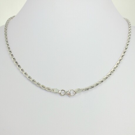 Gargantilla de plata 925 con detalles de doublé en oro 18ktes. Gargantilla de plata 925 con detalles de doublé en oro 18ktes.