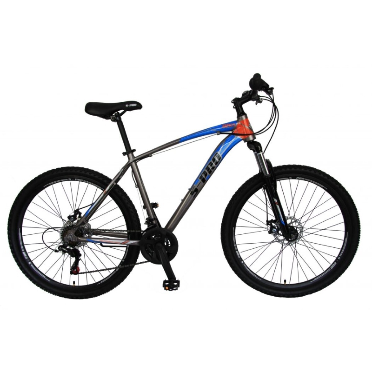 Bicicleta S-pro Mtb Zero3 R.29 Hombre Aluminio F/disco - Gris 