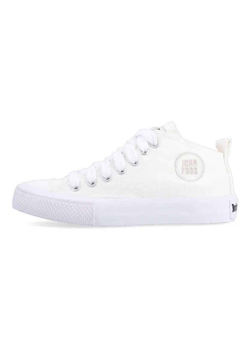 JOHN FOOS MEDIA BOTA 164 LONA Blanco