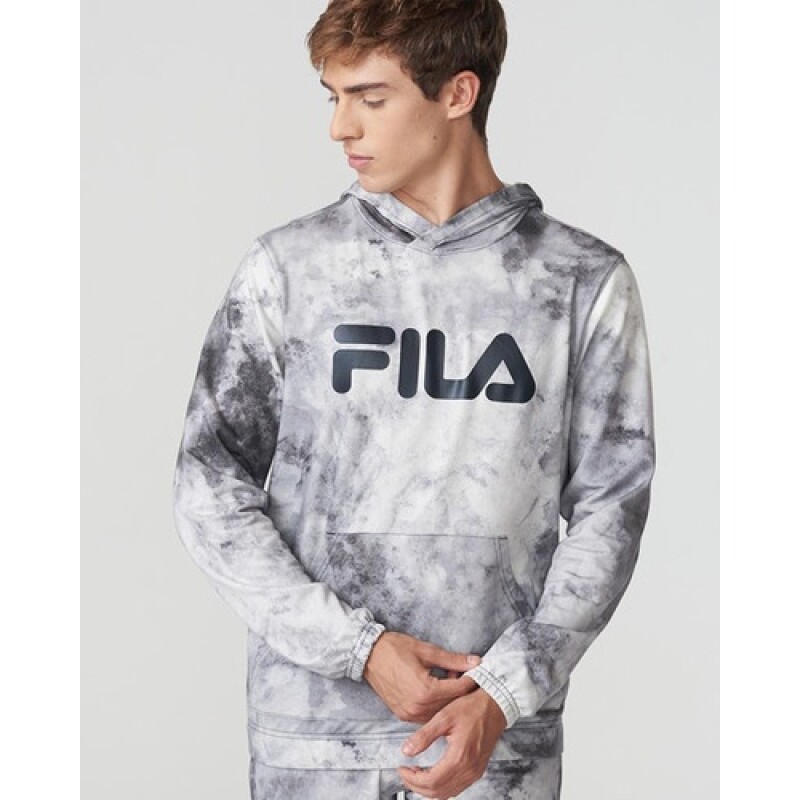 Canguro para Hombre Fila Letter Sky Blanco/Negro Canguro para Hombre Fila Letter Sky Blanco/Negro