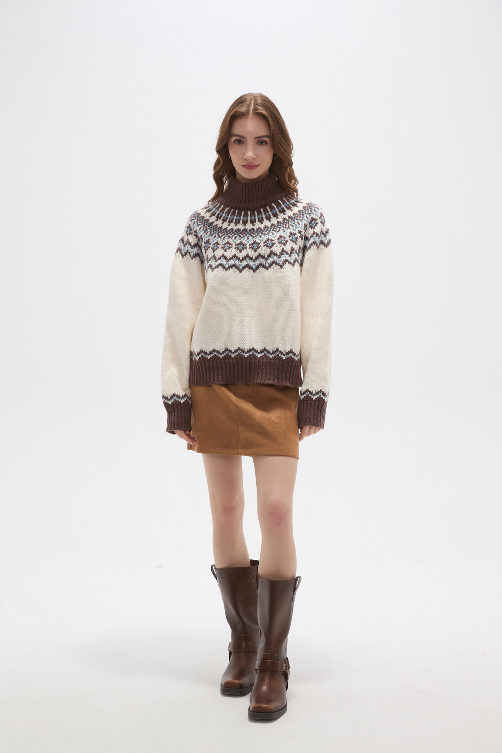 Sweater Kafeli Estampado 1