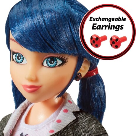 Muñeca Miraculous Cambios De Ropa Marinette - Ladybug