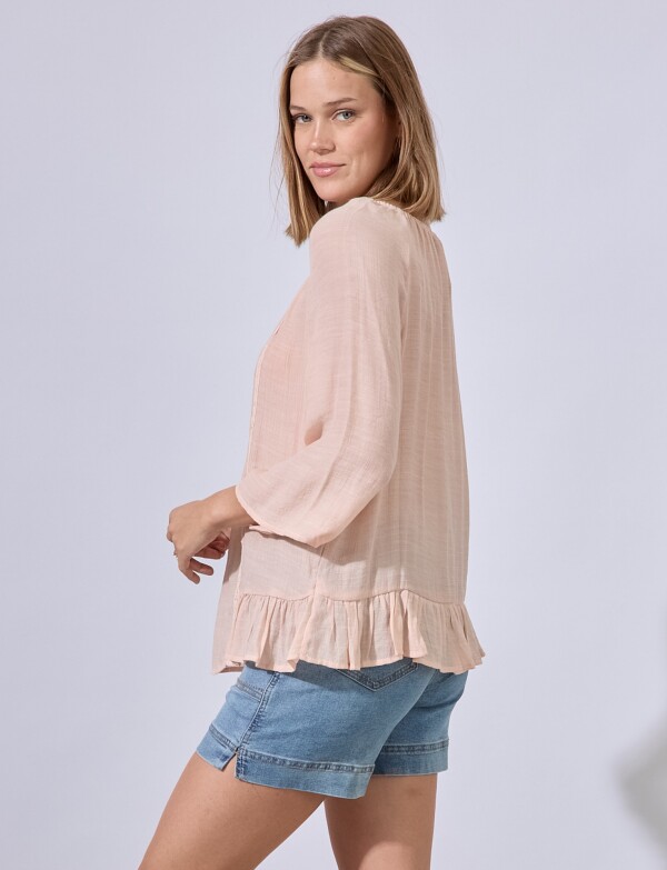 Blusa Crochet ROSA