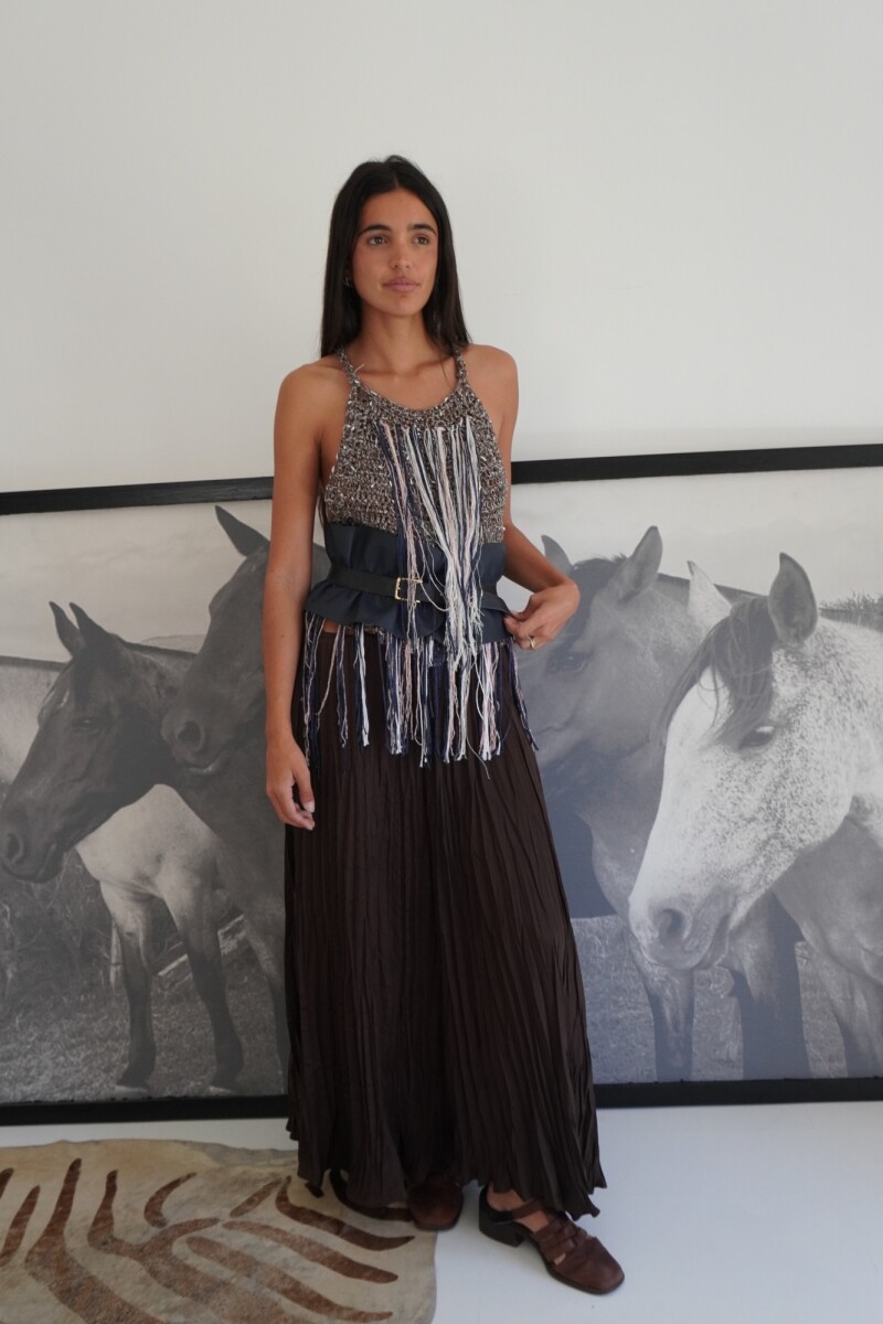 Lagoon Top Topo / Plateado