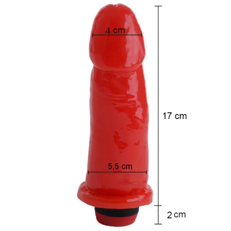 Vibrador Super Satisfaction Rojo