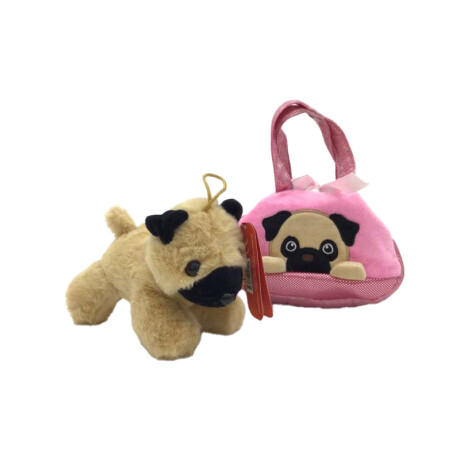 Cartera con Perrito Phi Phi Marron con Negro
