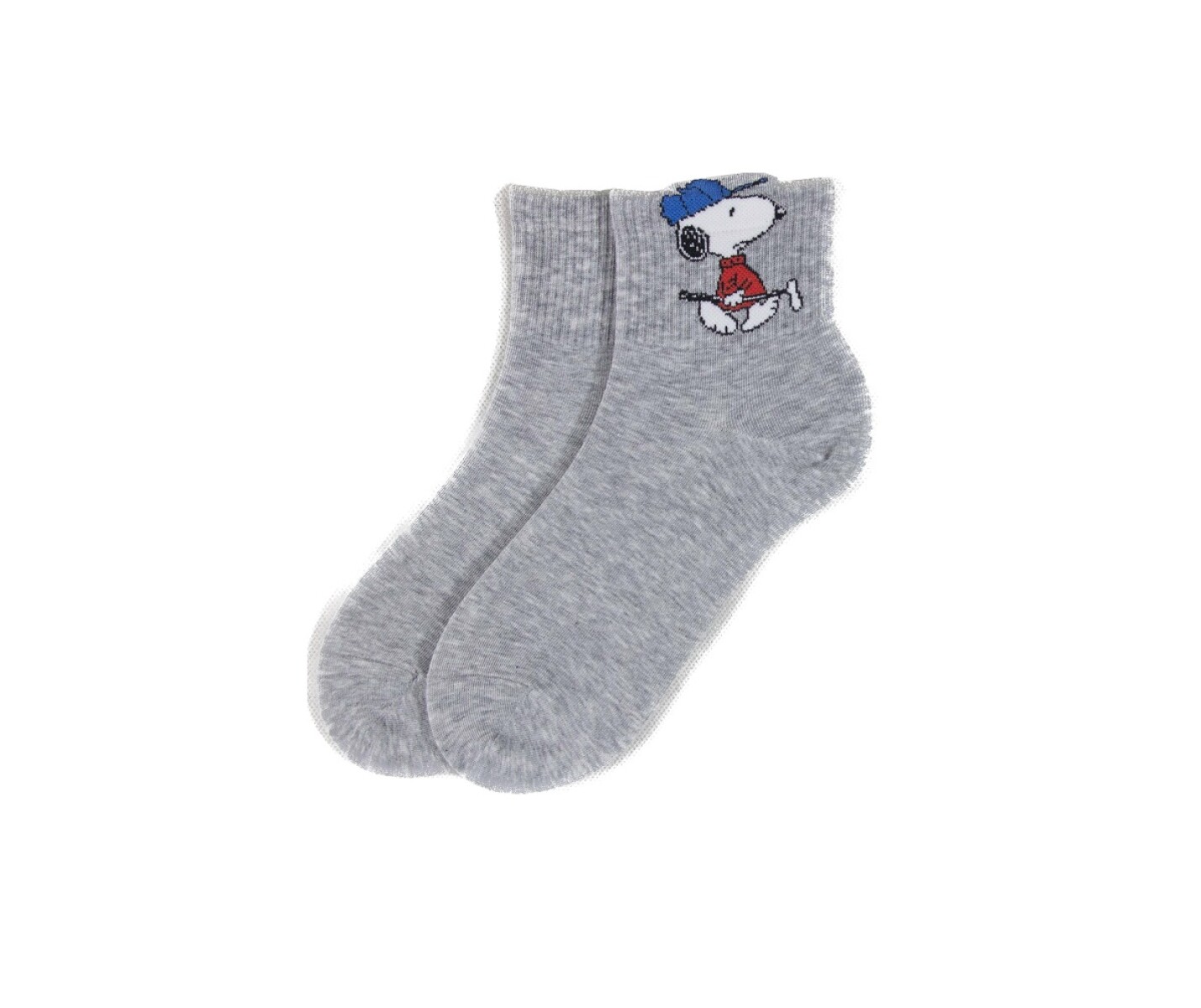 Medias Snoopy - gris 