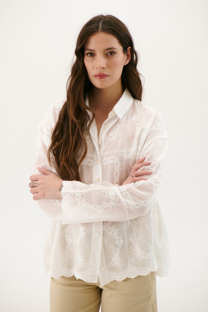 CAMISA SWEETY BLANCO