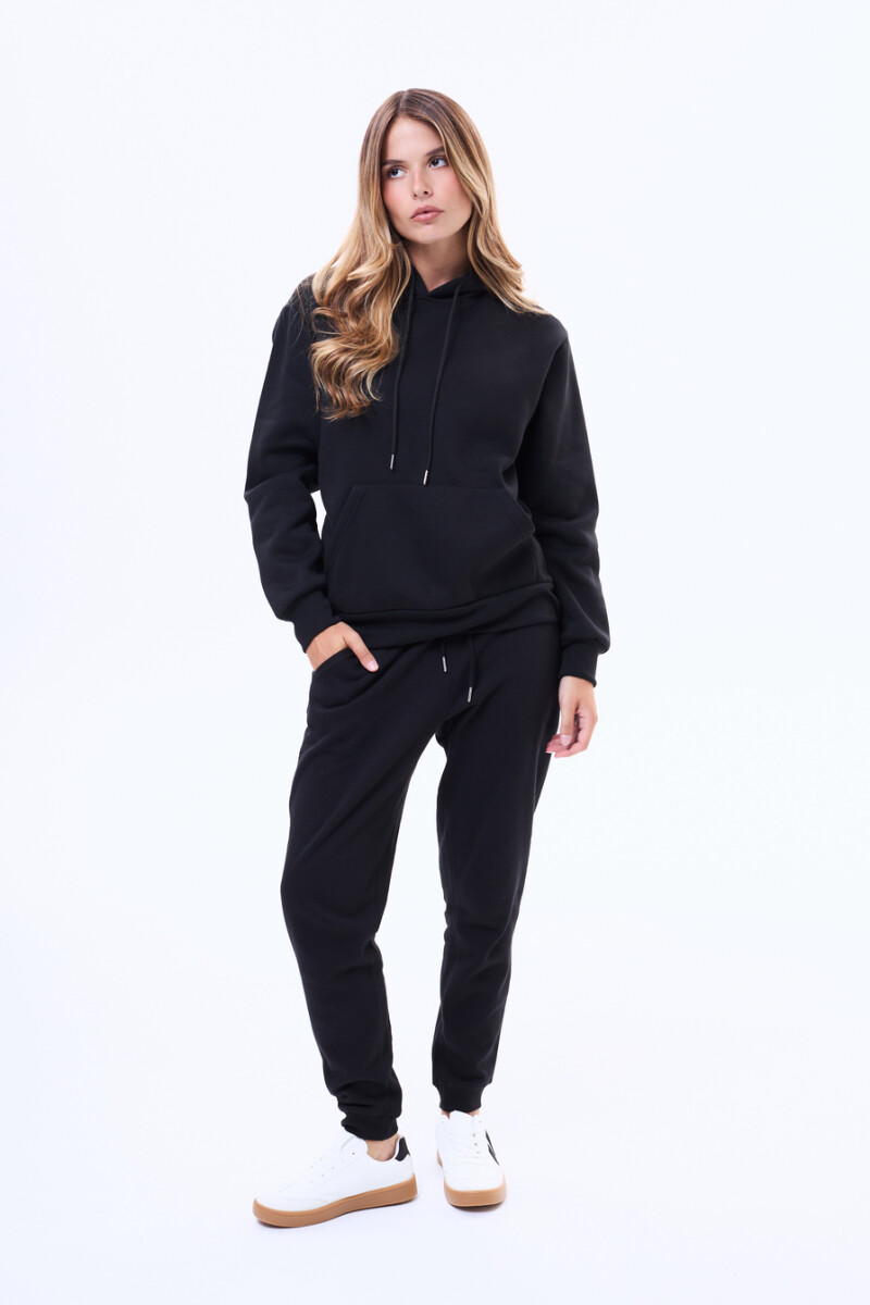 Pantalon de felpa Lisboa - Negro 