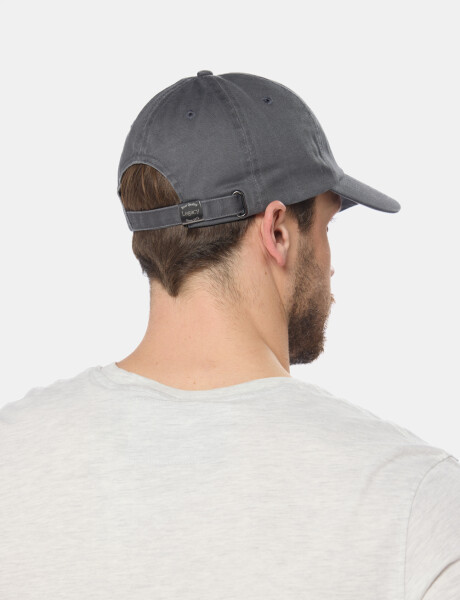 GORRO VISERA DE LONA Gris