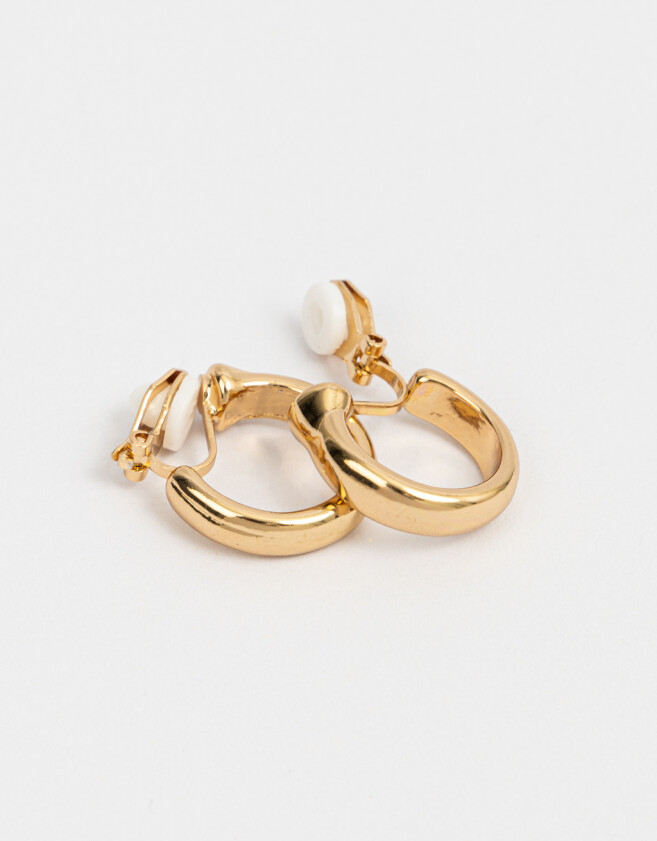 Aros Clips Metal Aros Clips De Metal - Dorado