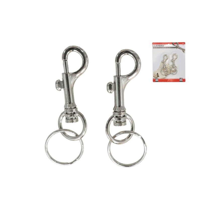 Llavero Mosquetón x2 5.5 Cm LLAVERO MOSQUETON X2 5.5 CM