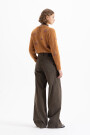 JEANS WIDE ICON BROWN Marron