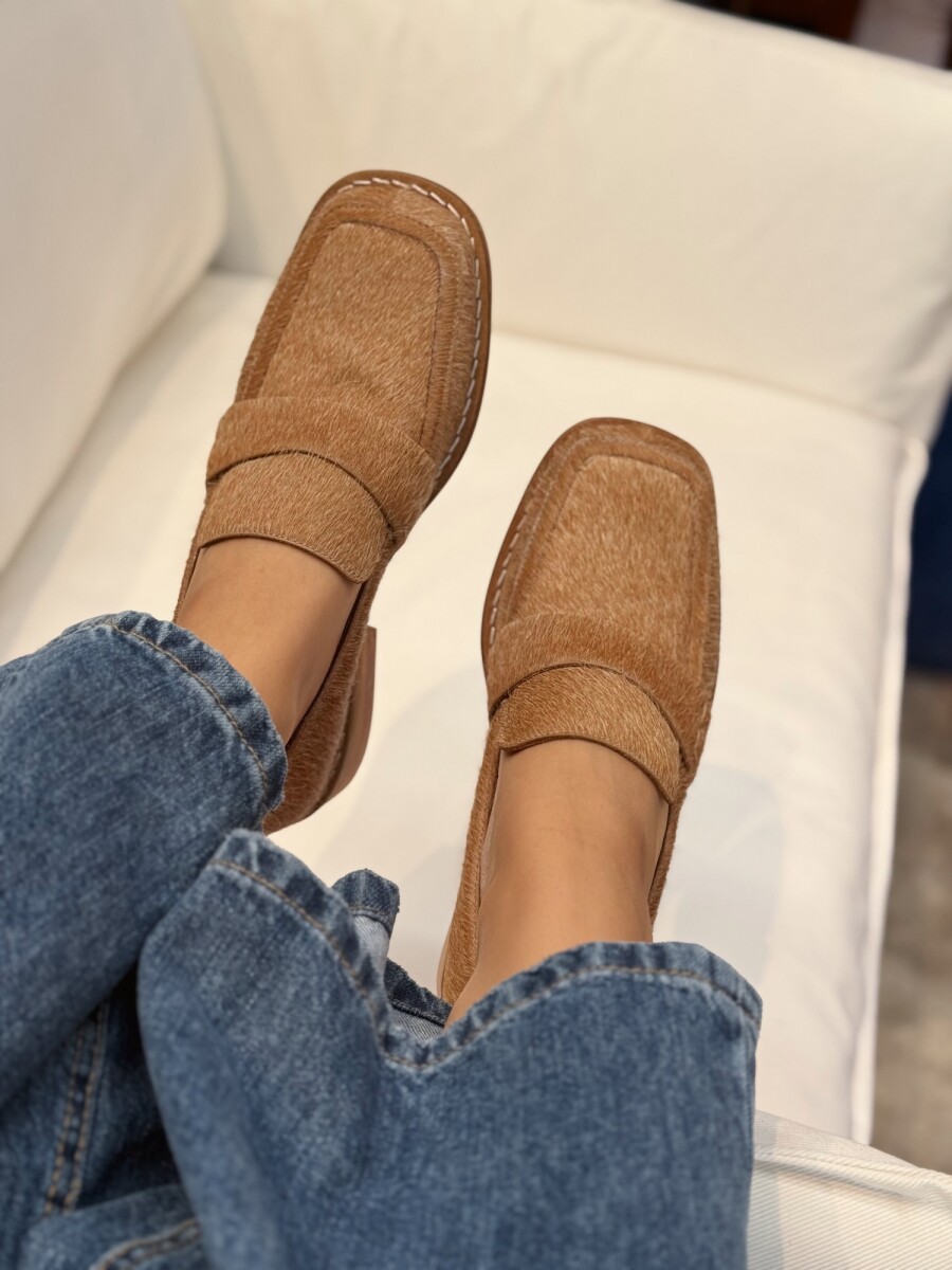 Mocasín Sevilla Piel Beige 