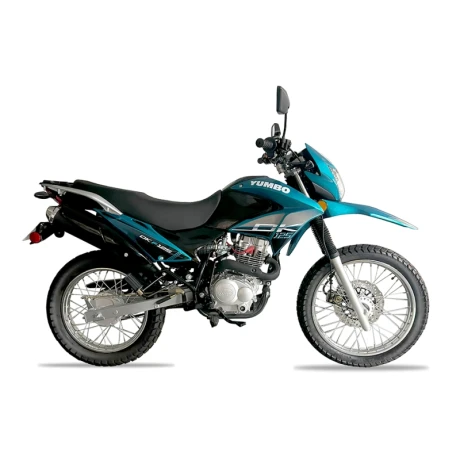 Moto Yumbo Enduro Dk 125 Full (m/nuevo) Celeste (ce)