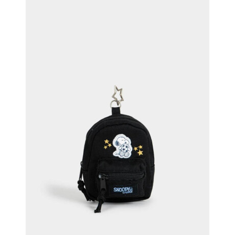 Llavero & Charm Snoopy Mundial Negro
