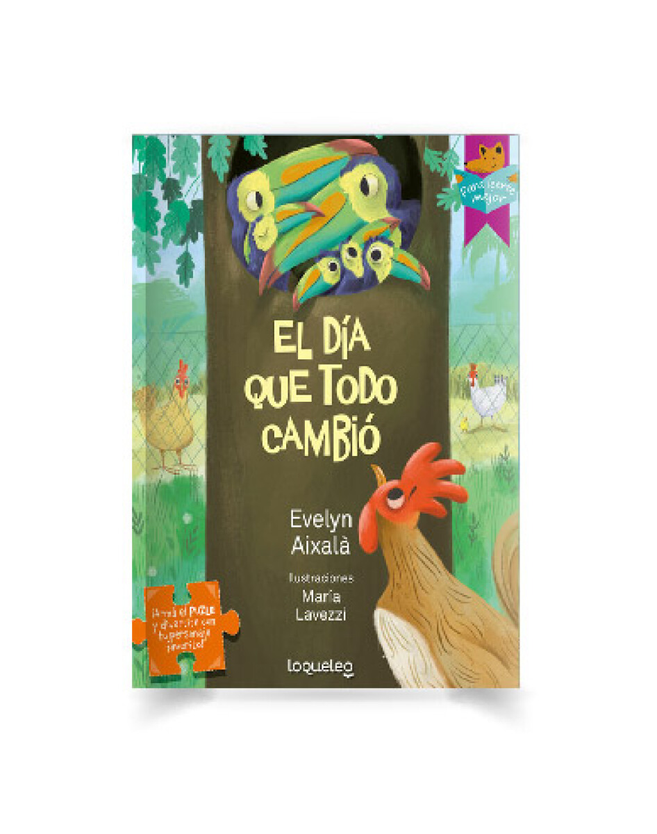 Libro con Puzzle el Día Que Todo Cambió 