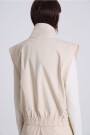 CHALECO LEO Beige