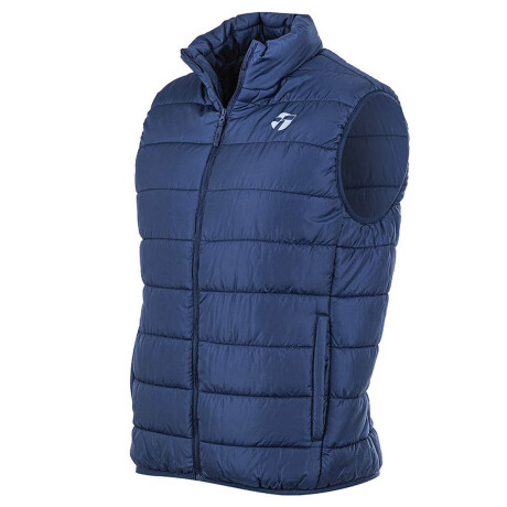 Chaleco Abrigo Topper Inflado Impermeable Para Hombre Azul 2