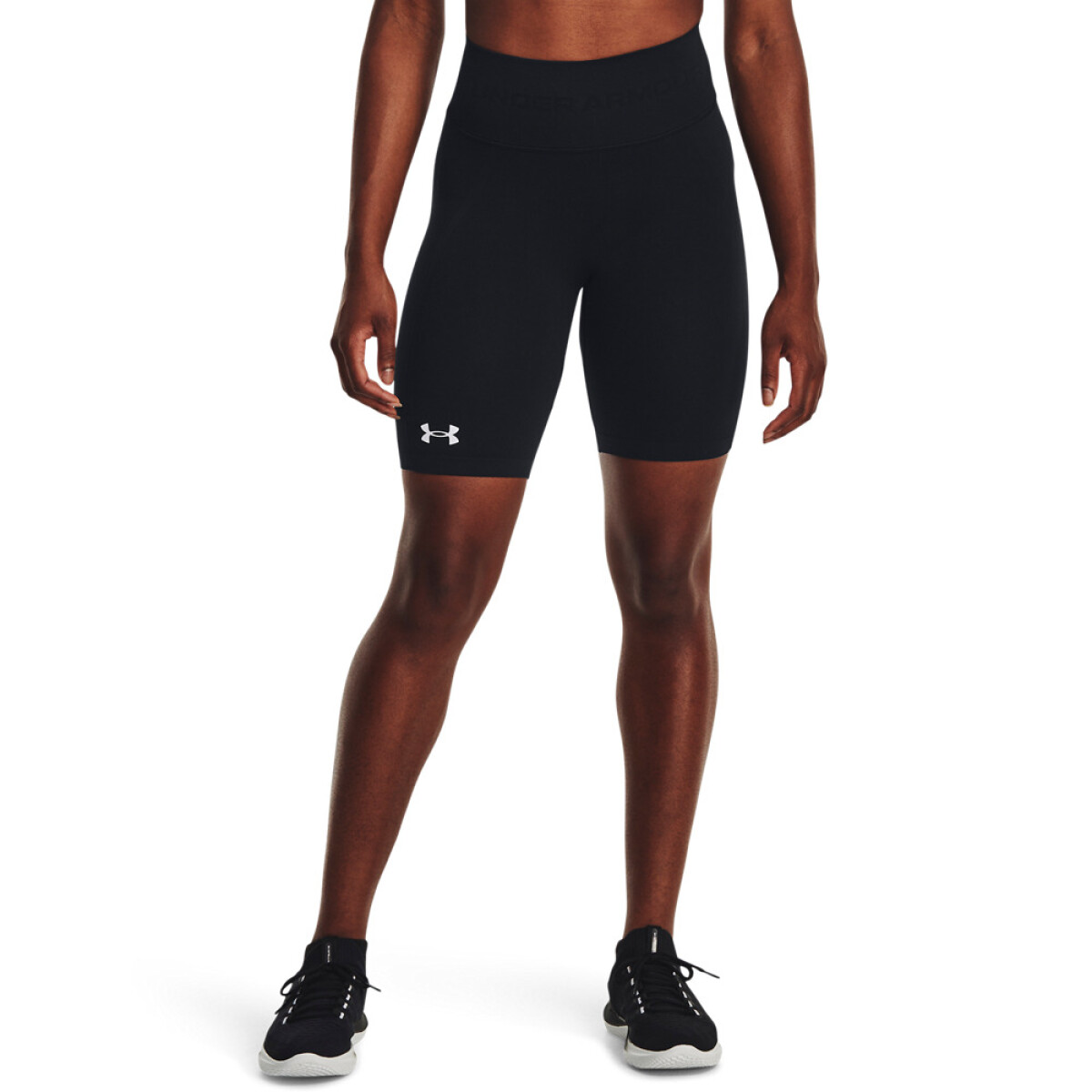 UA Vanish Seamless Short-GRY - BLK-001 