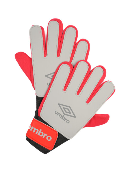 Guantes de Golero Umbro Hombre Rojo, Gris