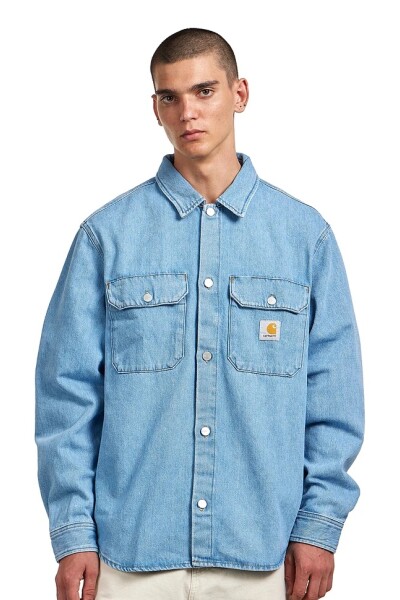 HARVEY SHIRT JAC Azul