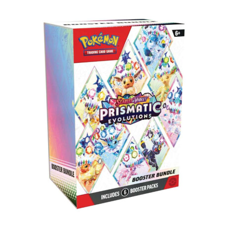 Pokemon Booster Bundle Prismatic Evolution Inglés