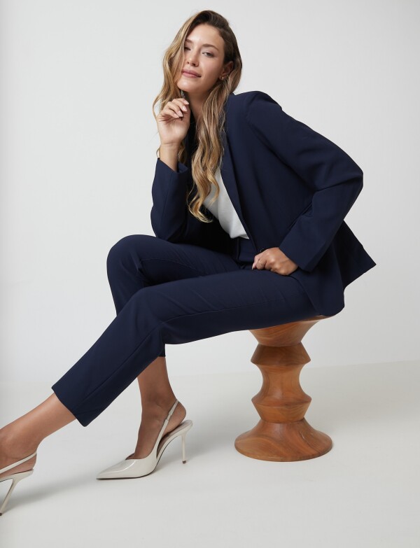 Pantalon Sastrero Slim AZUL