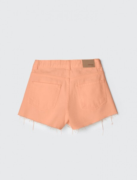 SHORT INFANTIL CON BOLSILLOS NARANJA