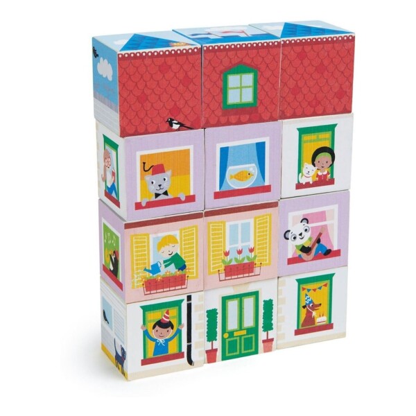 Juguete Bloque De Madera Casa De Ensueño Tender Leaf Toys Juguete Bloque De Madera Casa De Ensueño Tender Leaf Toys