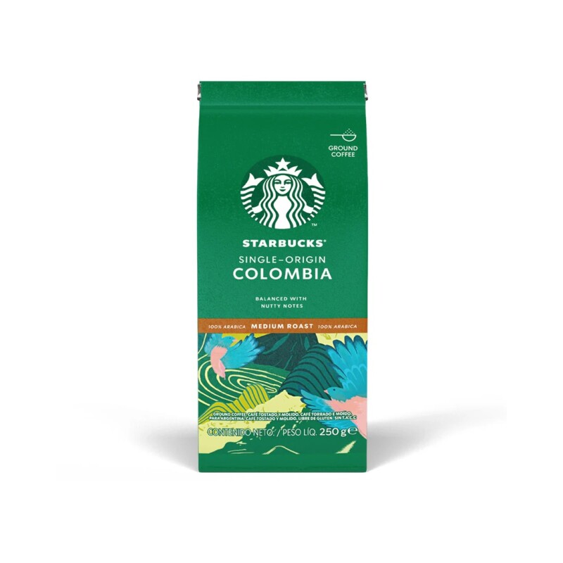 CAFÉ STARBUCKS COLOMBIA 250G Café Starbucks Colombia 250g