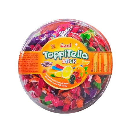 MASTICABLE PALITOS STICK TOPPITELLA - Pote 120 Unidades MASTICABLE PALITOS STICK TOPPITELLA - Pote 120 Unidades