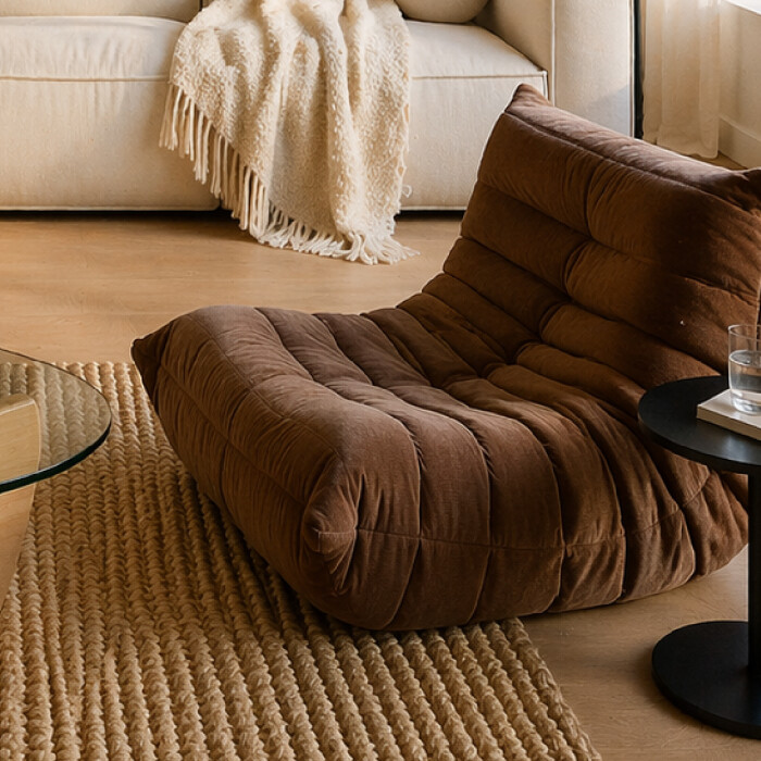 Sofá Togo Individual Pana Brown