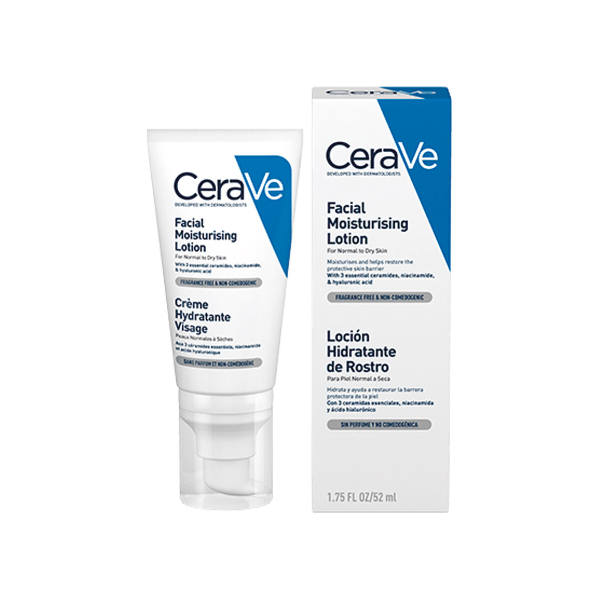 Crema Hidratante Facial CeraVe - 52 ml 