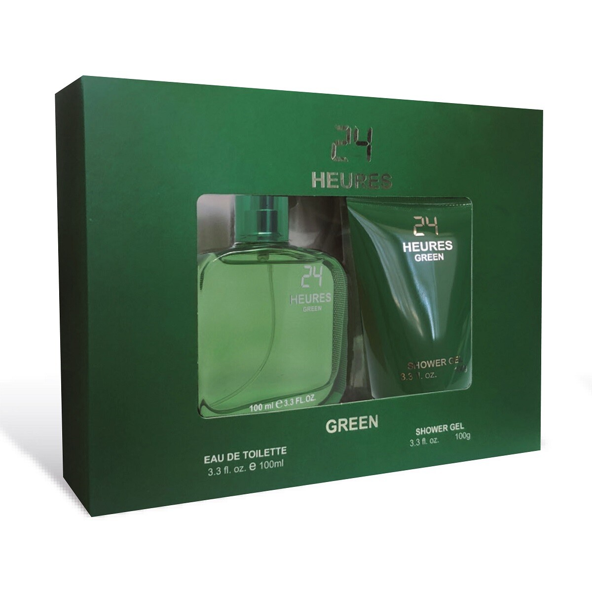 Perfume Casapueblo 24 Heures Green Edt 100ml+gel Ducha 100ml 