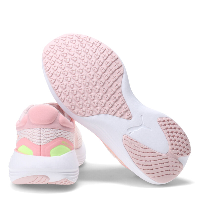 Championes de Mujer Puma Scend Pro Wns Rosado coral - Amarillo Fluo