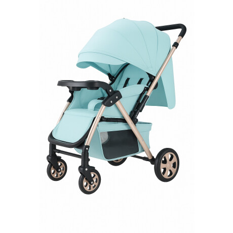 Coche Carriola de Paseo Para Bebe Plegable Verde