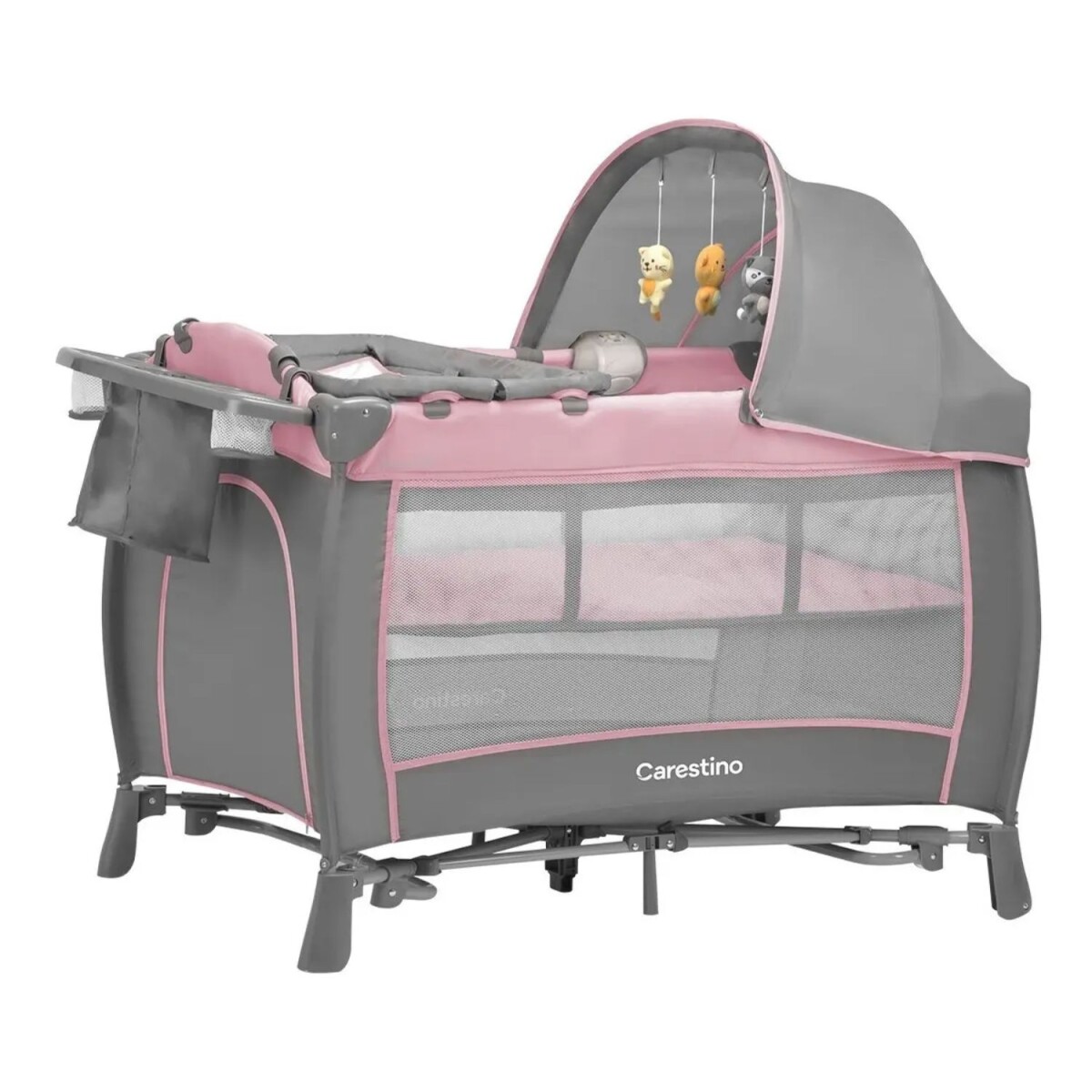 Practicuna Carestino Venecia con Bolso Mosquitero y Musica - Rosa 